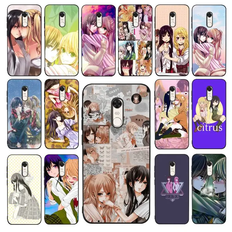 Чехол Yinuoda для телефона с изображением лесбийских цитрусовых Yuzu aiхара Mei Phone