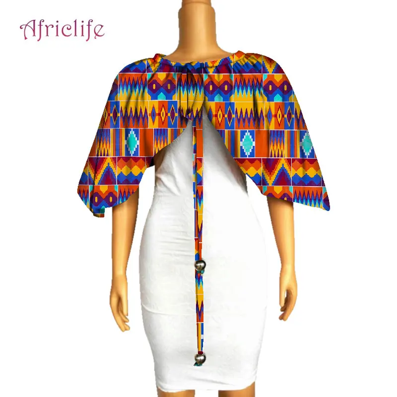 

Ankara Tribal Handmade Detachable Collar African Print Cotton Chokers Cape Fashion African Shawl Necklaces for Women WYB242
