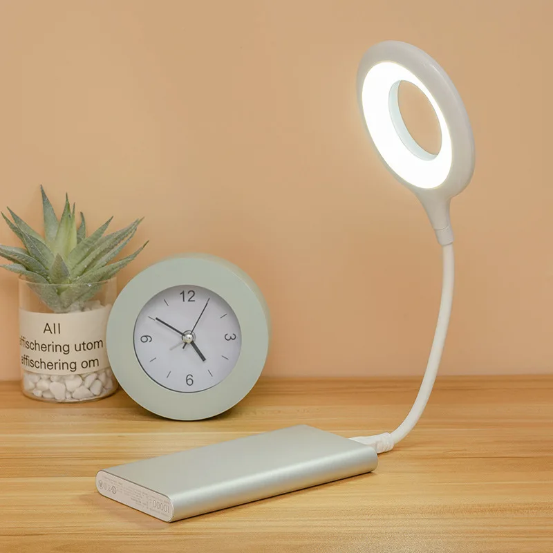 Минисветильник ный светодиодный светильник с USB Гибкая Настольная лампа для