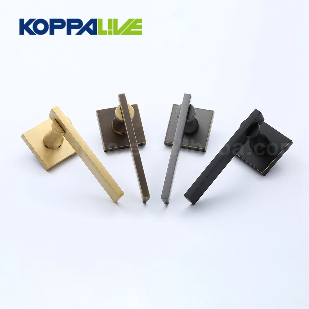 Набор латунных замков для дверей современные ультратонкие бесшумные Длинные