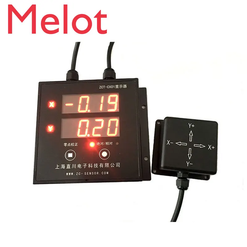 

Инклинометр ZCT-CX01-C двойная ось цифровая датчики наклона ракурса с пультом управления