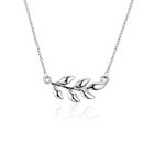 Оптовая продажа, регулируемое ожерелье из сплава в форме листьев, ожерелье с коротким растением, модные ювелирные украшения для свадебной вечеринки