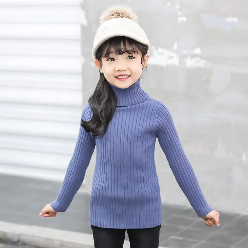 Коллекция 2019 года весенне-осенне-зимний школьный пуловер для больших девочек