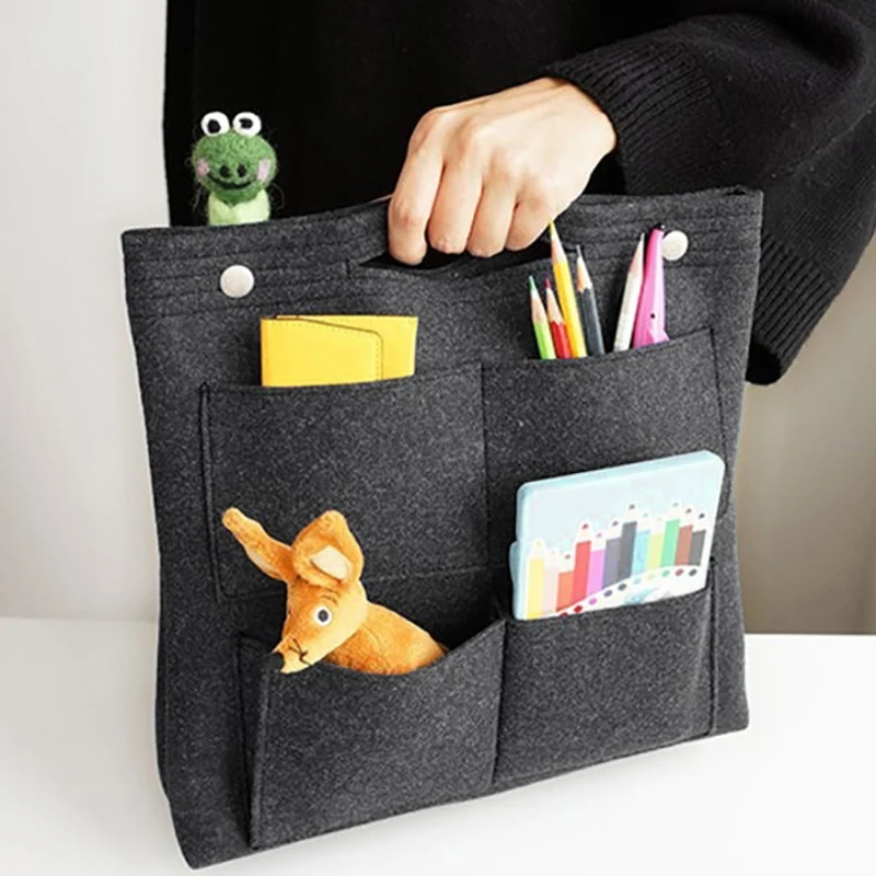 Модная сумка в сумке фетровая Повседневная дорожная с несколькими карманами