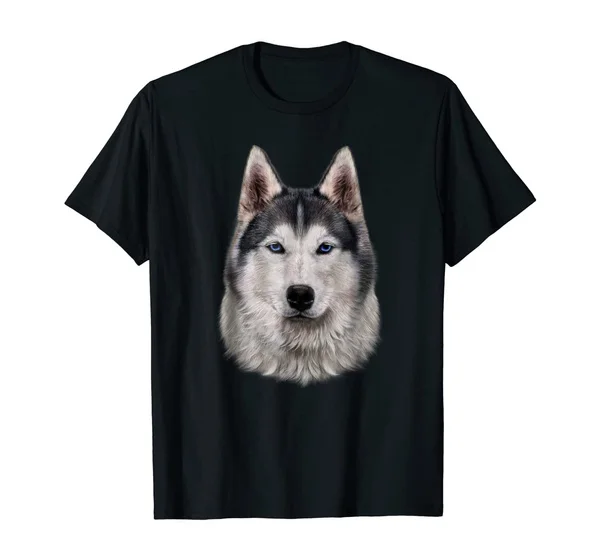 

Siberian Husky Dog Face, T-Shirt