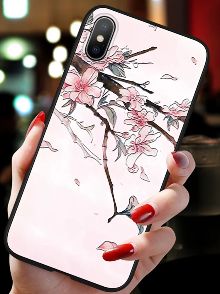ztfh 3D с тиснением и изображением ТПУ чехол для Xiaomi mi 9 SE Honor 8 Lite 9T A1 A2 A3 CC9 CC9e F1 для Red mi 7A 6A S2 Note 7 5A 5 6 iPad Pro Plus цветок матовый чехол - Цвет: ztfh