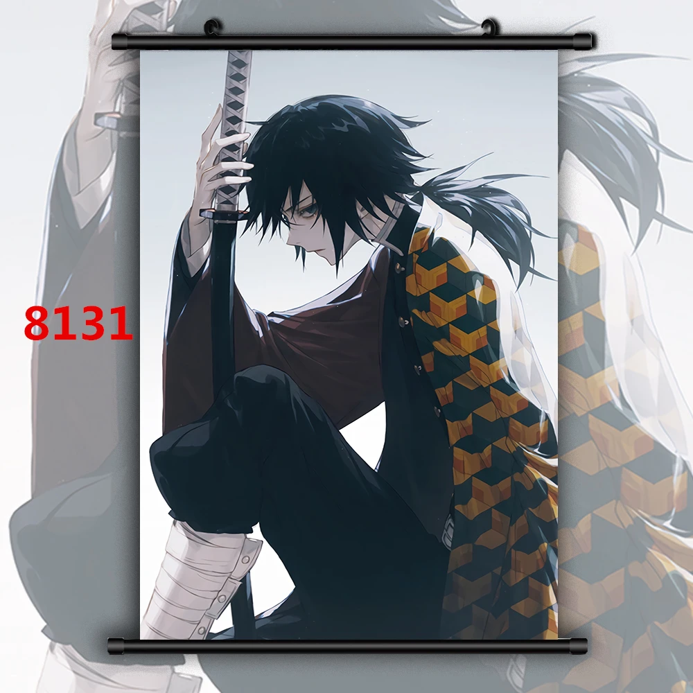 8131 Demon Slayer Kimetsu No Yaiba Аниме Манга плакат в рулоне - Цвет: 8131