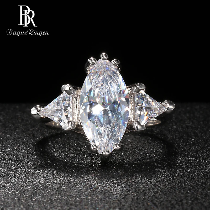Ювелирные Изделия Bague Ringen 925 модные серебряные украшения в форме оливы кольцо с