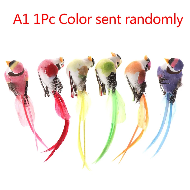 

DIY Simulation Bird Artificial Doves Foam Feather Bird Party Crafts Ornament Props Home Garden Decor Wedding Decoration