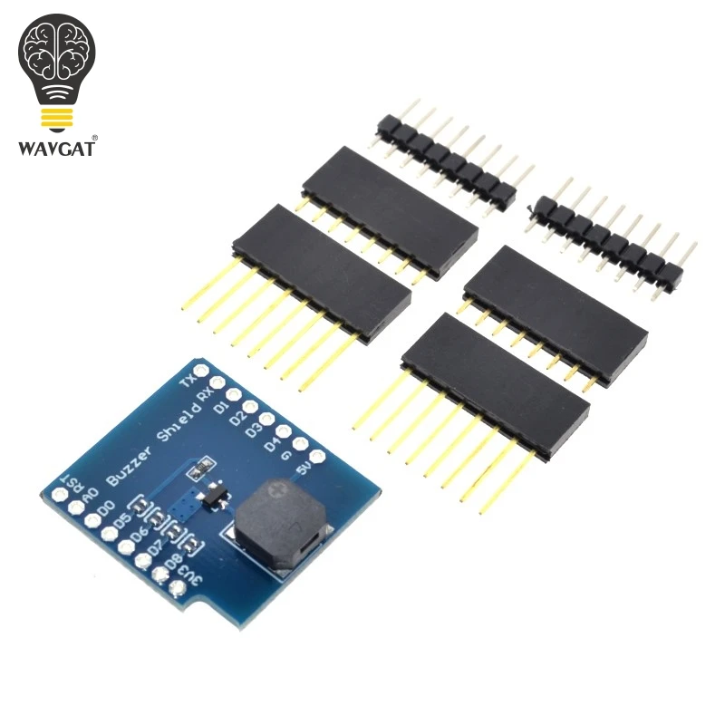 Щит зуммера V1.0.0 WAVGAT esp8266 D1 mini для модуля Arduino умная электроника|Интегральные