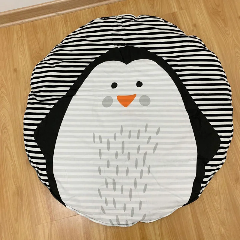 Игровой коврик круглый Лев Кролик Единорог коала игровые коврики Детский коврик для ползания одеяло ковер для детской комнаты коврики для занятий спортом