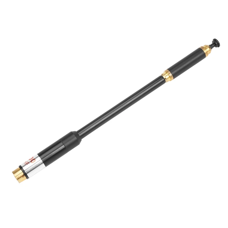 

AL800 VHF UHF Dual Band Sma-M Male Telescopic Antenna High Gain for Two Way Radio Baofeng UV-3R Yaesu VX-3R VX-6R Walkie Talkie