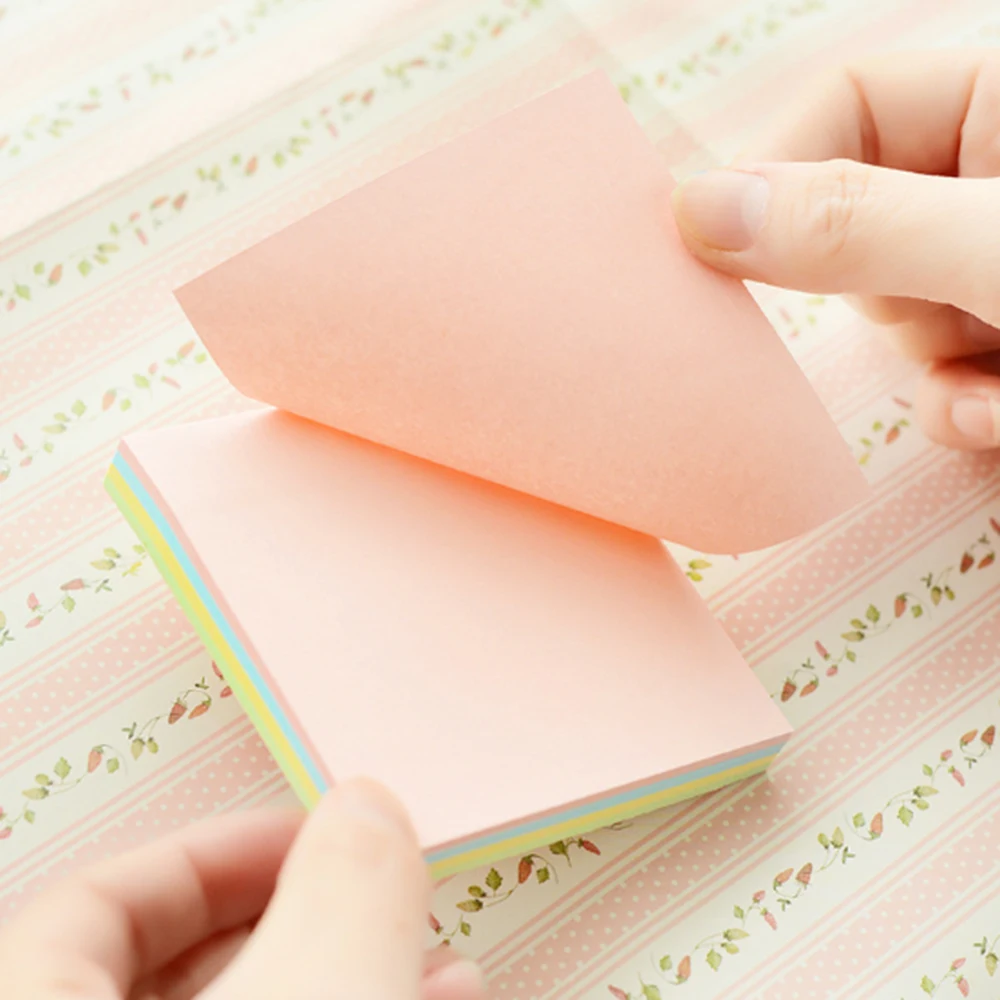 

Color Post-it Notes Self-adhesive Notes Message Post-it Notes Office Post-it Notes Candy Color Strong Sticky Sticker Note
