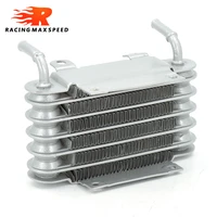motorcycle cooling universal motorcycle engine small fuel oil cooler aluminum 8mm out so 01