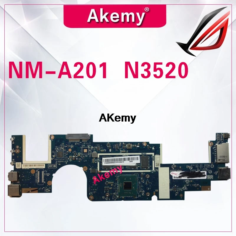 AIUU1 NM-A201 материнская плата для For Lenovo yoga 2 11 ноутбука N3520 cpu 4G ram DDR3 100% тестовая работа