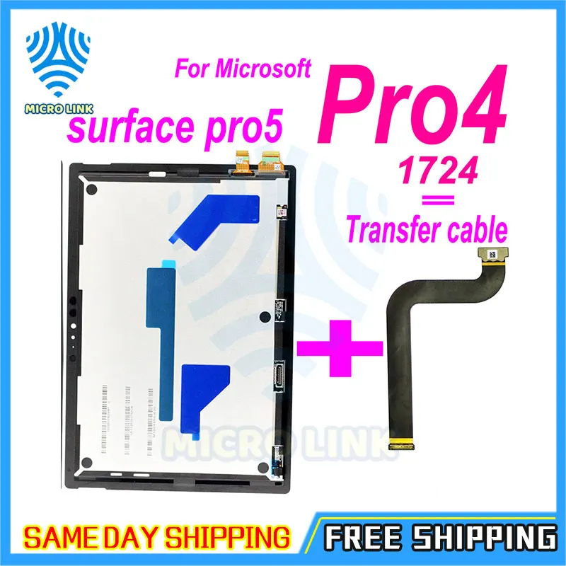 Оригинальный дисплей для Microsoft Surface Pro 3 1631 4 1724 5 1796 PRO 6 1807 PRO7 1866 ЖК-дисплей с