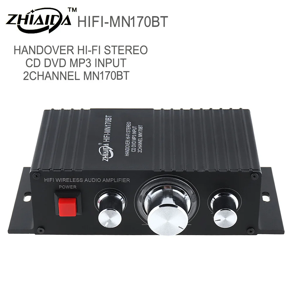 60 Вт Bluetooth 2 0 канальный маленький Hi Fi стерео беспроводной аудио усилитель