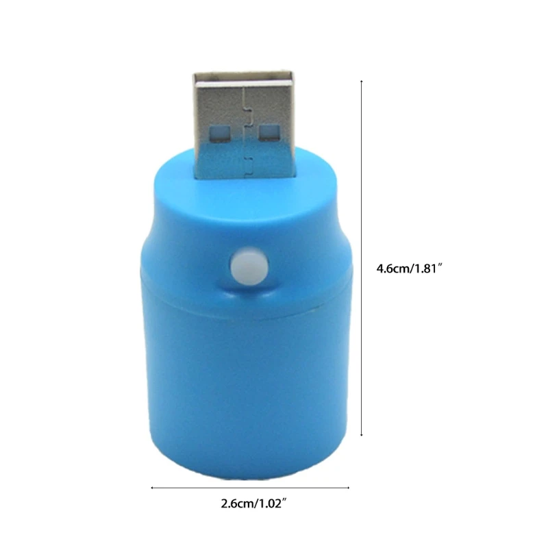 

Mini Portable USB Lamp Mobile Power Bulb Light 5V Flashlight with on/off Switch for Night Camping Hiking Fishing T21A