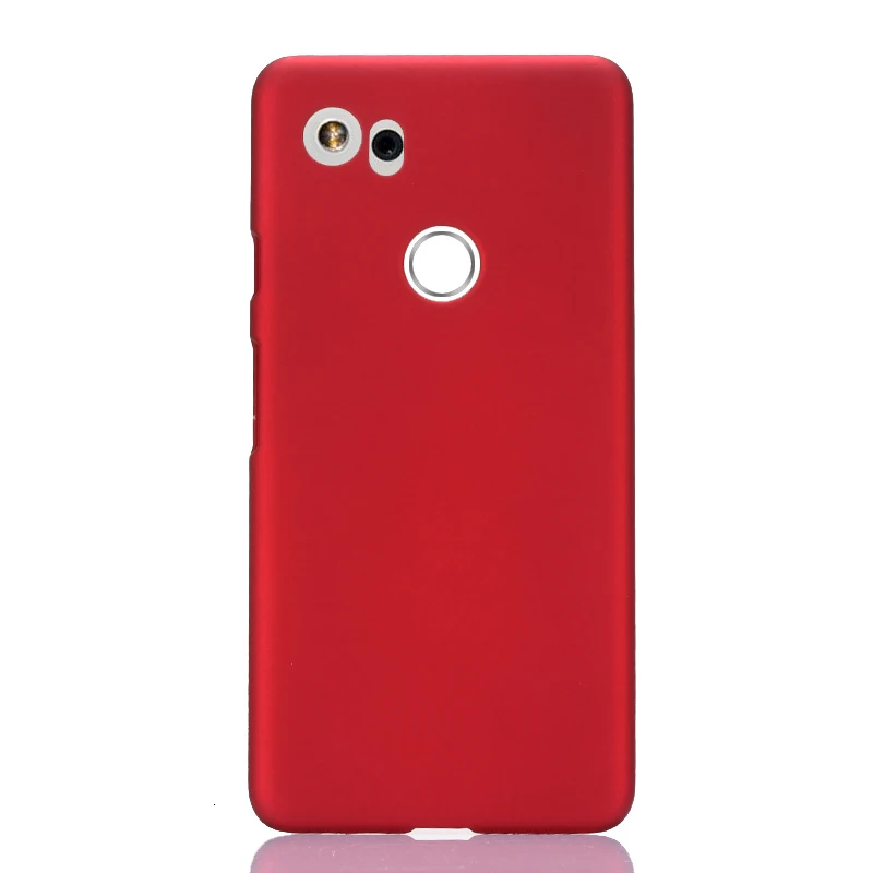 Чехол для Google Pixel 3 XL 2 2XL гладкая задняя защита пластиковый чехол телефона Fundas