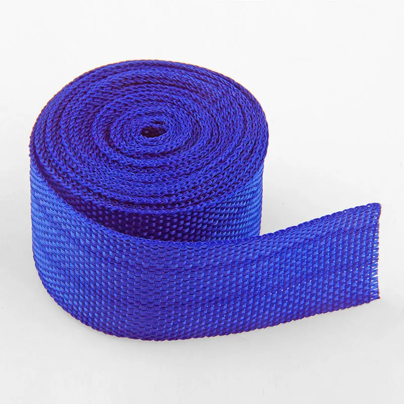 2 Dark blue 20mm 100 ярдов/партия 20 мм 15 цветов полипропиленовый ленточный ремень для рюкзака поводок ошейник и поводки DIY ремесло - Цвет: 2 Dark blue 20mm