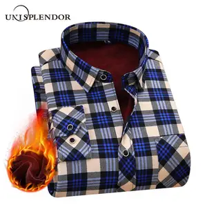 2020 Модные мужские облегающие рубашки на осень и зиму, плотные теплые мужские рубашки в клетку, мужская повседневная теплая рубашка YN10523