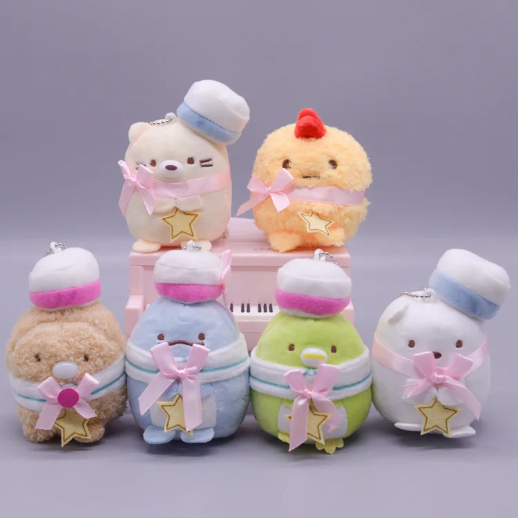 

Japanese Anime Sumikko Gurashi Plush Pendant San-X Corner Bio Plush Toy Soft Stuffed Animals Toys Gifts