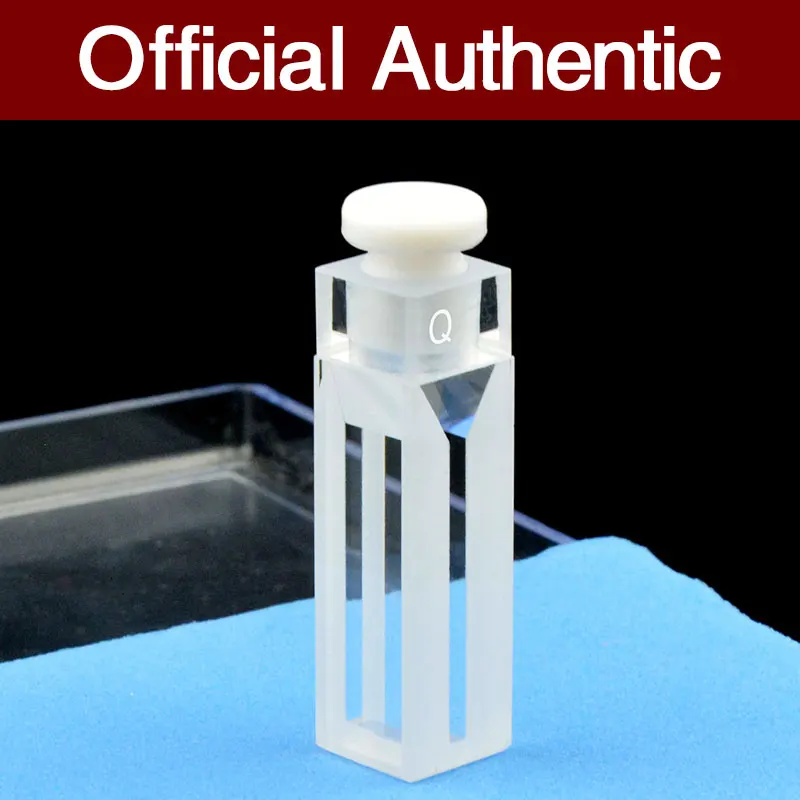 

Micro quartz fluorescence cuvette with stopper(350ul)