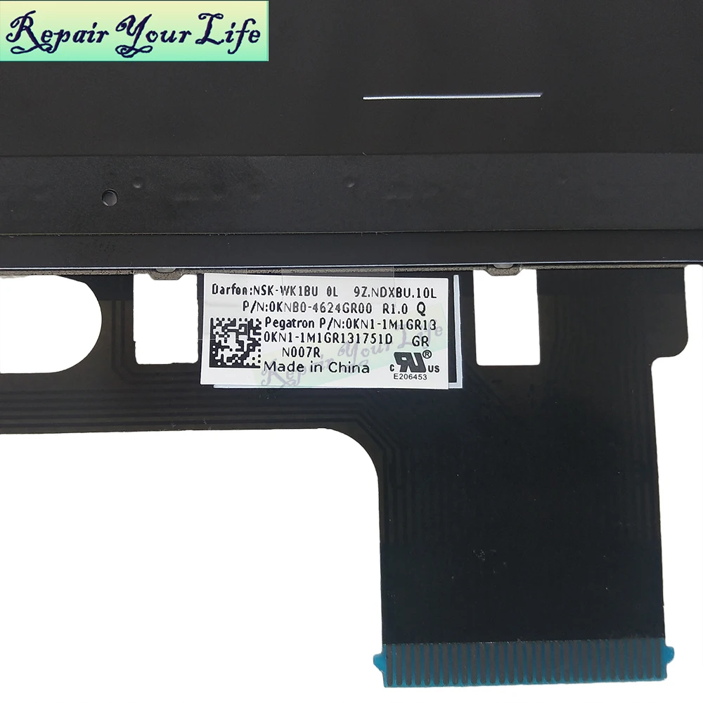 Клавиатура для ноутбука ASUS UX530 UX530UX UX530UQ UX550 UX580 GK греческий Греция черная
