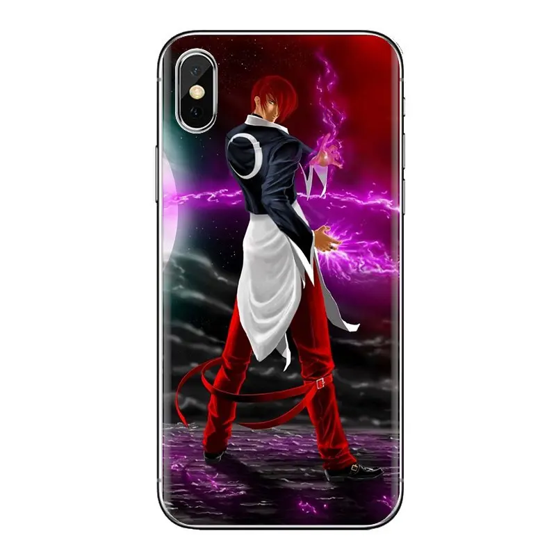 Мягкие чехлы для huawei Honor 7X V10 6C V9 6A Play 9 mate 10 Pro Y7 Y5 P8 P10 Lite Plus GR5 2017 Король бойцов Iori Yagami