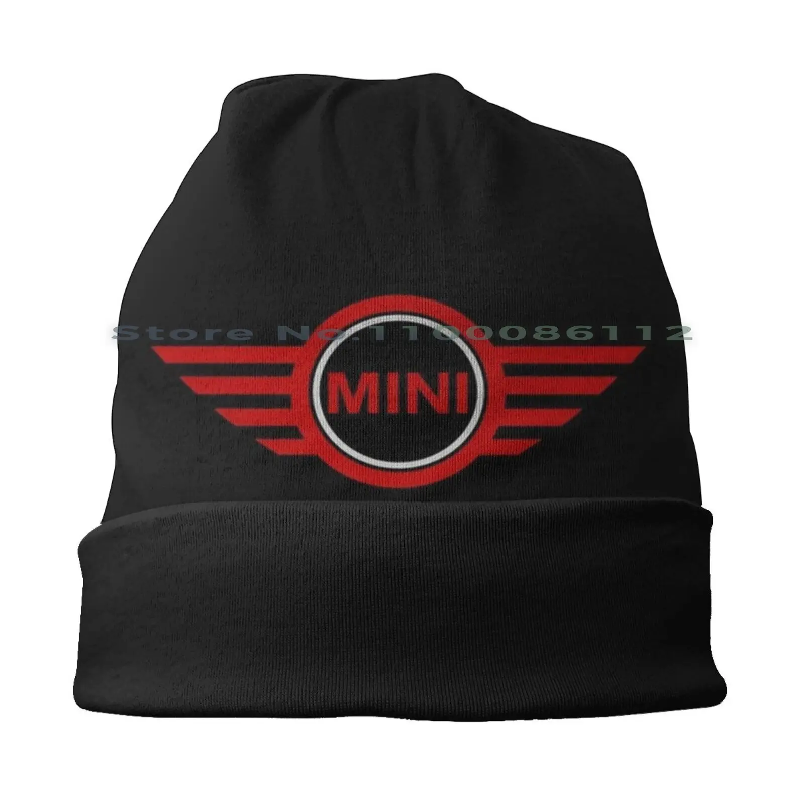 Вязаная Шапка-бини с логотипом Mini Cooper Классическая британская гоночная