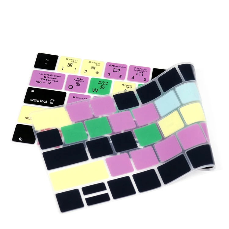 HRH для Mac OSX функция быстрого доступа силиконовый чехол клавиатуры Pro 13 &quot15&quot Touch
