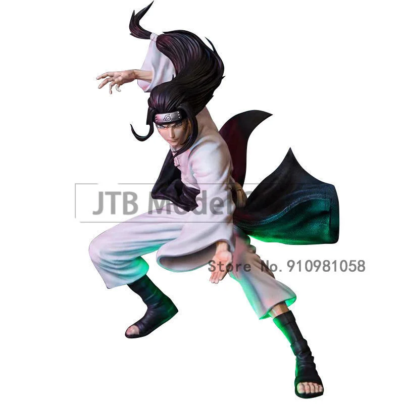 

Naruto Shippuden Anime Action Figure Hyuga Neji Figma 30cm PVC Oversize Model Uchiha Sasuke Statue Desktop Collectible Toys Gift