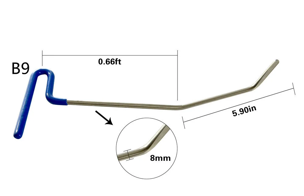 Новый дизайн инструменты для ремонта вмятин нажимной стержень черный
