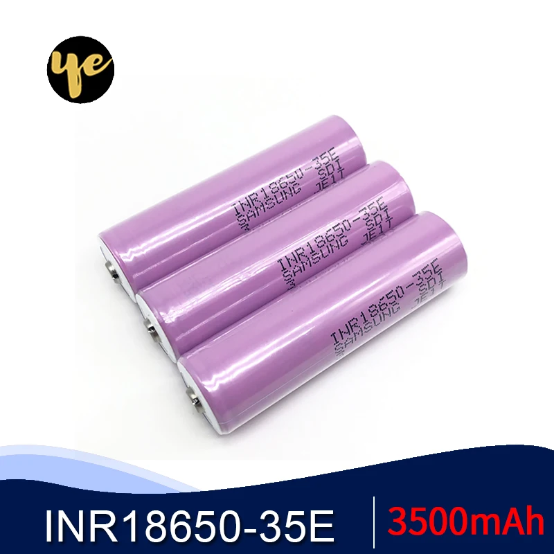 18650 35E 3500mAh 10A разрядка INR18650 для samsung литий ионная аккумуляторная батарея 3 7