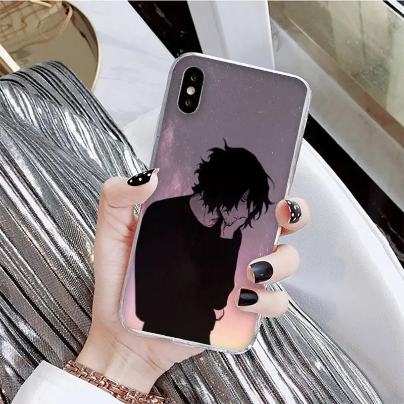 

YNDFCNB Eraser head Shota Aizawa My Hero Phone Case For iPhone X XS MAX 6 6s 7 7plus 8 8Plus 5 5S se 2020 XR 12 11 pro max case
