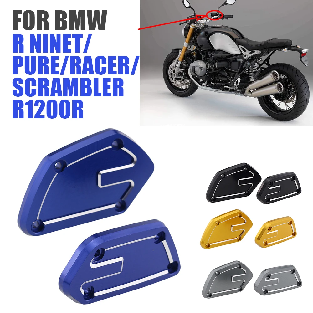 

For BMW R nineT R nine T Pure Racer Scrambler R1200R R 1200 R Motorcycle Accessories Front Brake Fluid Tank Reservoir Cap Cover