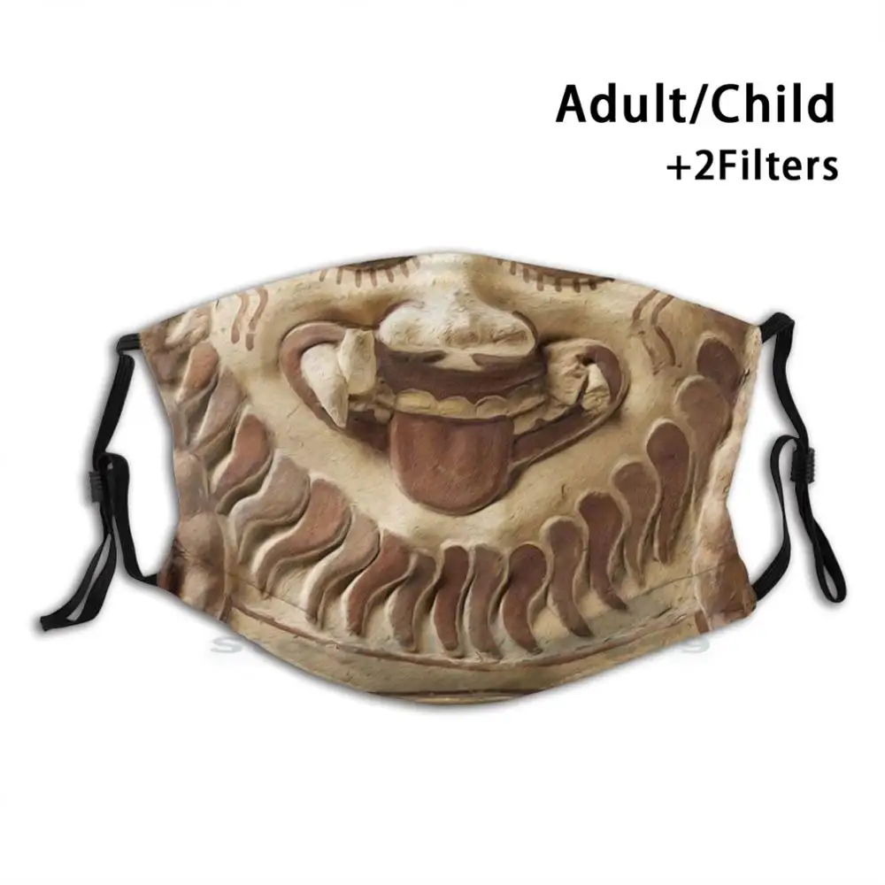 

Археонизация: вариант: колокольская горгонионная антенфикс (дизайн на все лицо) многоразовая маска с принтом рта фильтр Pm2.5 маска для лица