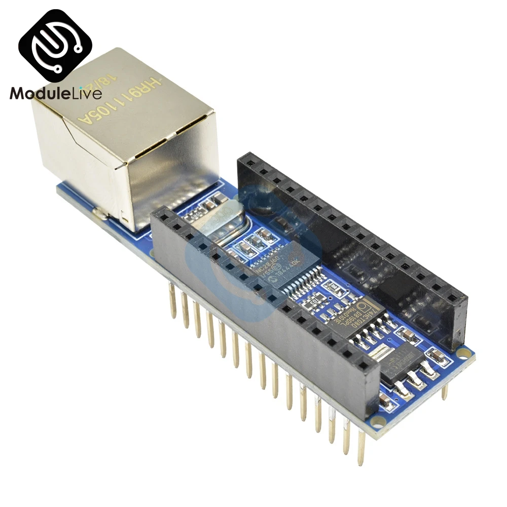 Щит Ethernet Nano V3 ENC28J60 микрочип HR911105A Модуль платы веб-сервера для Arduino 3 0 | Инструменты