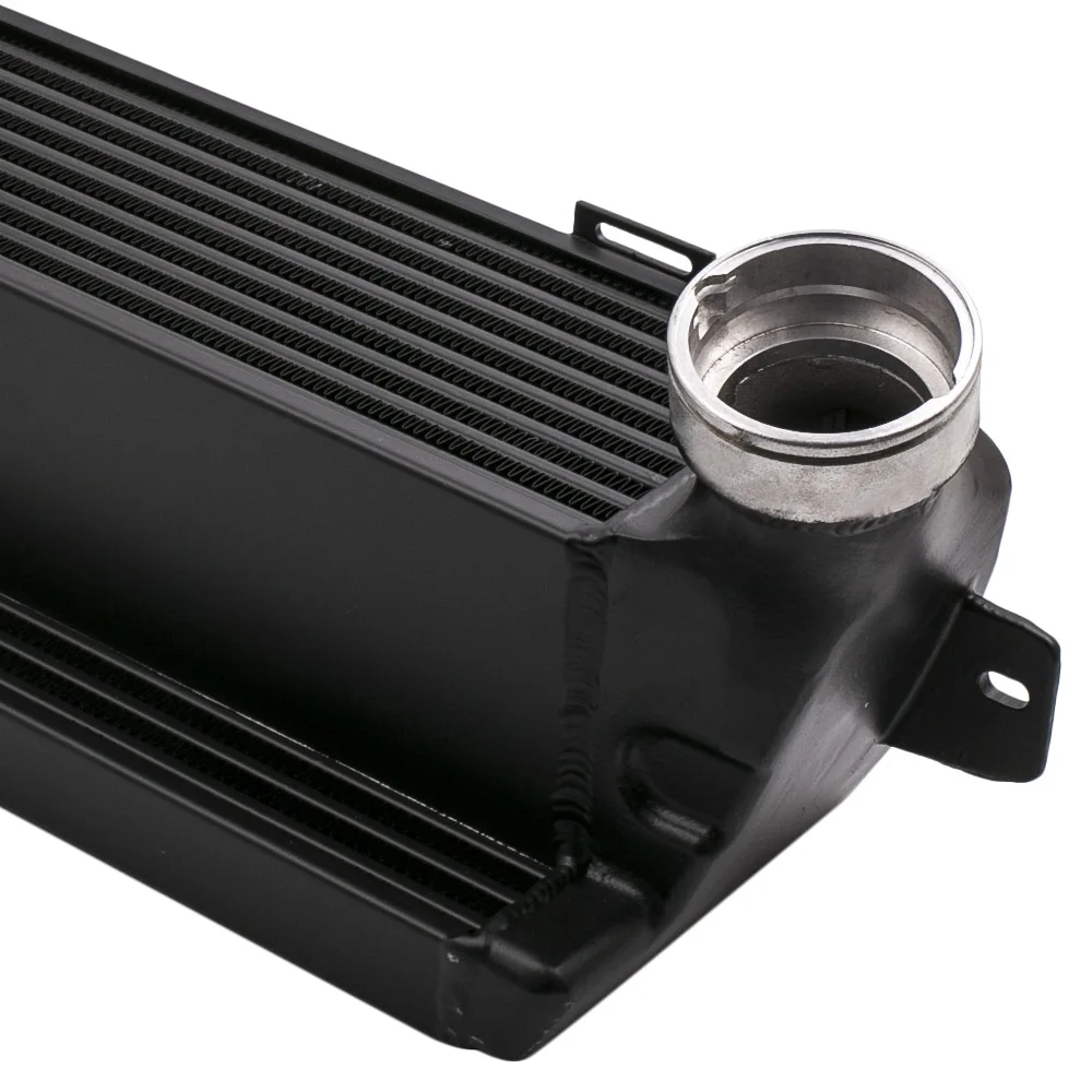 Черный интеркулер с передним креплением для дизельных двигателей BMW E90 E91 E92 E93 325D