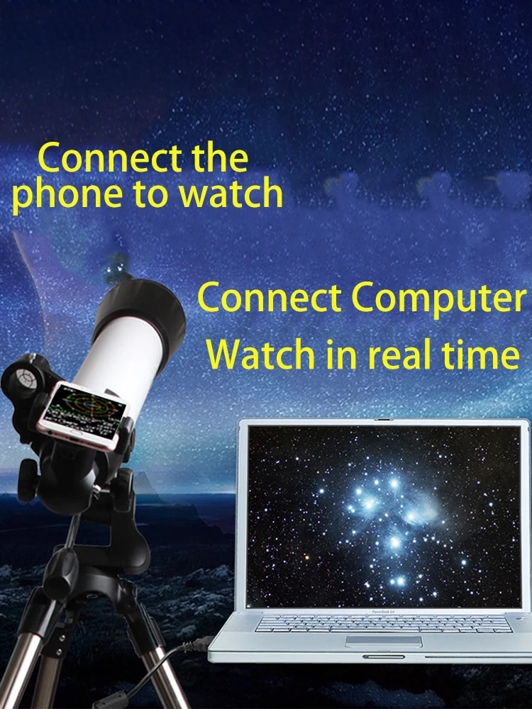 

Professional HD Zoom Astronomical Telescope High-quality Night Vision Refraction Monocular Telescope Deep Space View Moon Star
