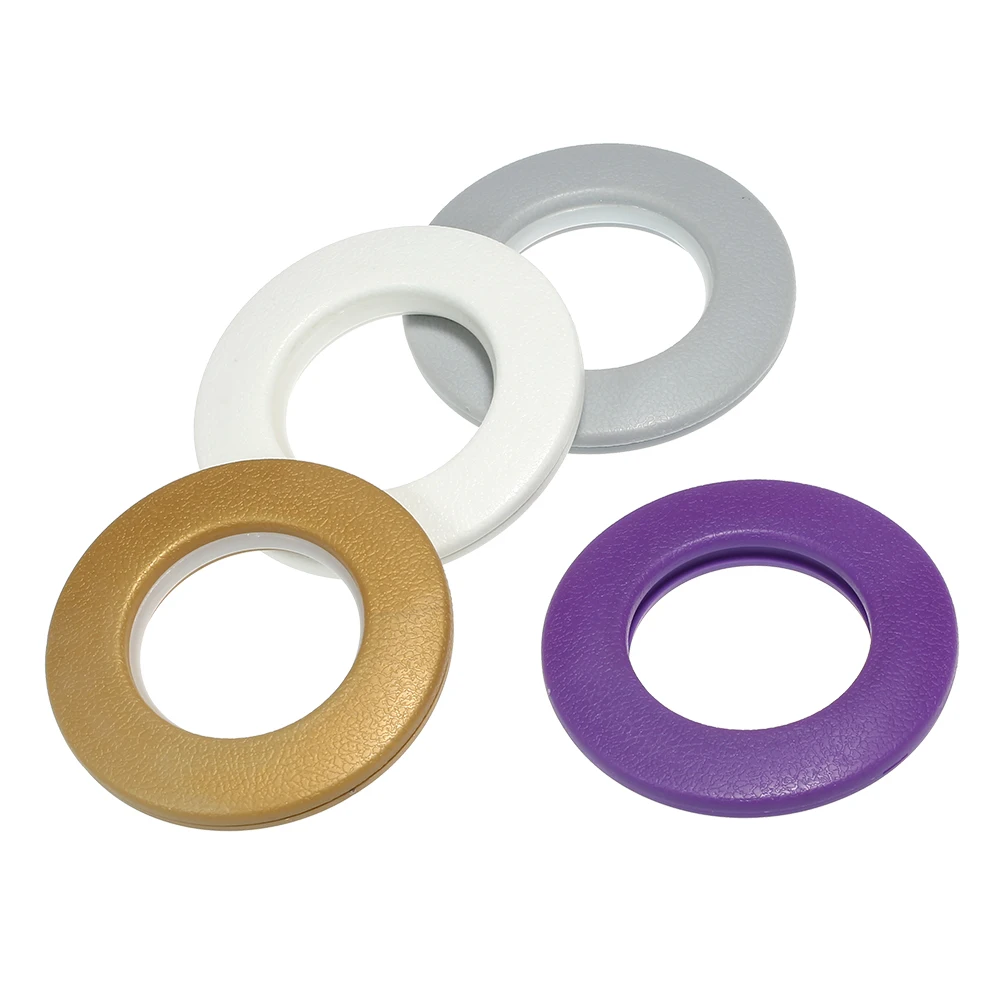 10 шт. втулки для штор верхние кольца с крючками декоративное украшение оконные