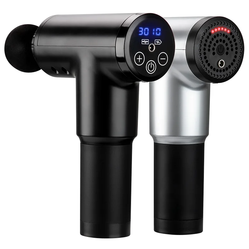 

High Power Muscle Massage Gun High Speed Vibration Massager Gun After Fitness Decompose Lactic Acid Relief Pain Relax Body