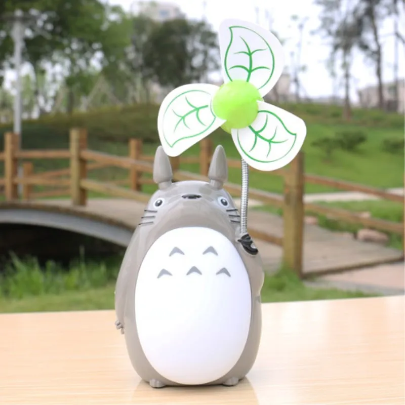 Мультяшный светильник для фанатов Тоторо светодиодный ночник USB настольная