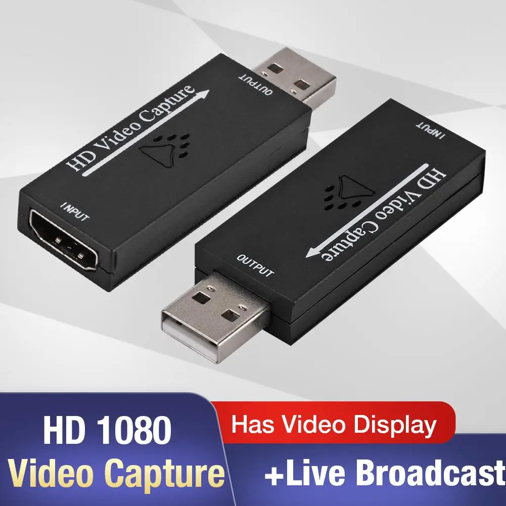 Новейшая карта захвата аудио и видео HDMI к USB 2 0 4K 1080P запись через экшн камеру для HD