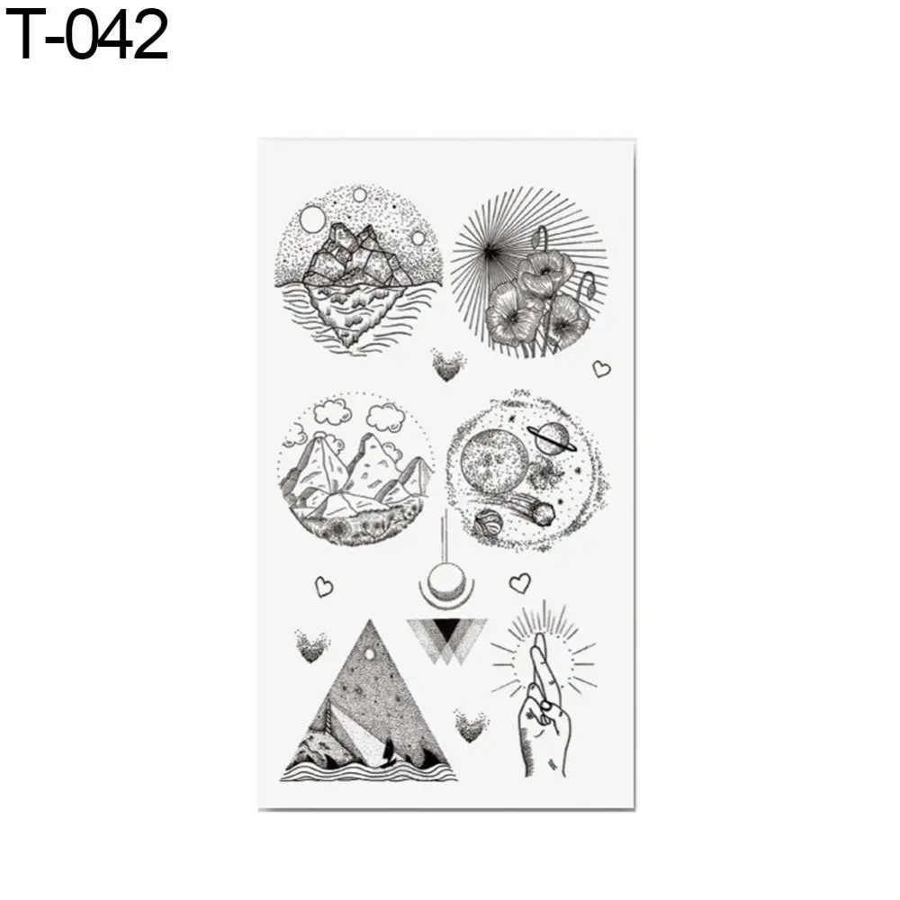 Тату-наклейки с кошкой красивое искусство фестиваль бижутерия для тела