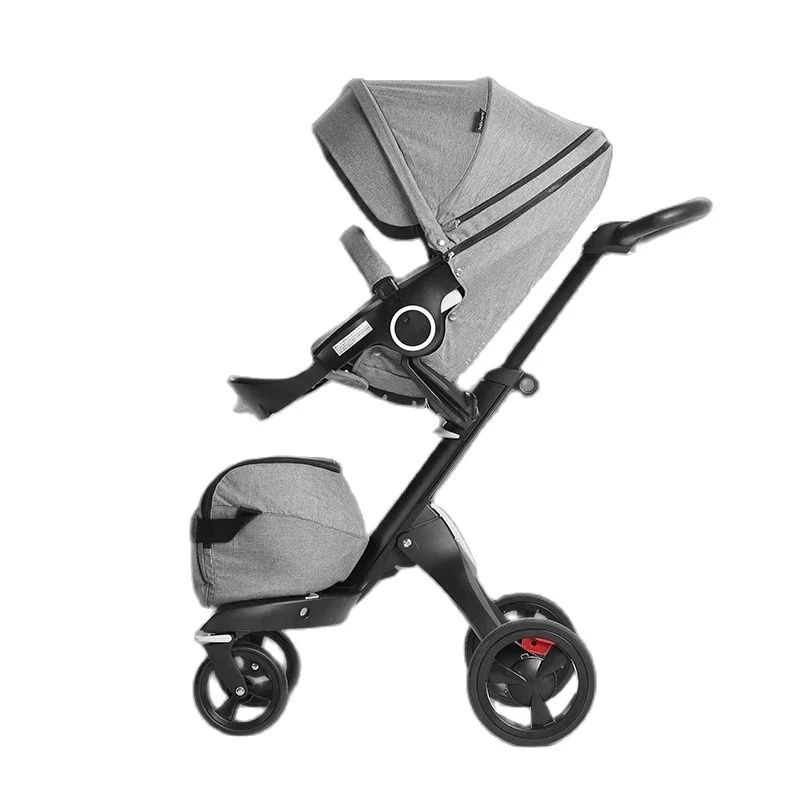 Коляска для малышей складная коляска с высоким ландшафтом откидывающейся