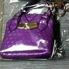 purple Миниатюрный Кукольный мешок для 1/3 1/4 bjd куклы аксессуары игрушки подарок девочка игровой дом - Цвет: purple