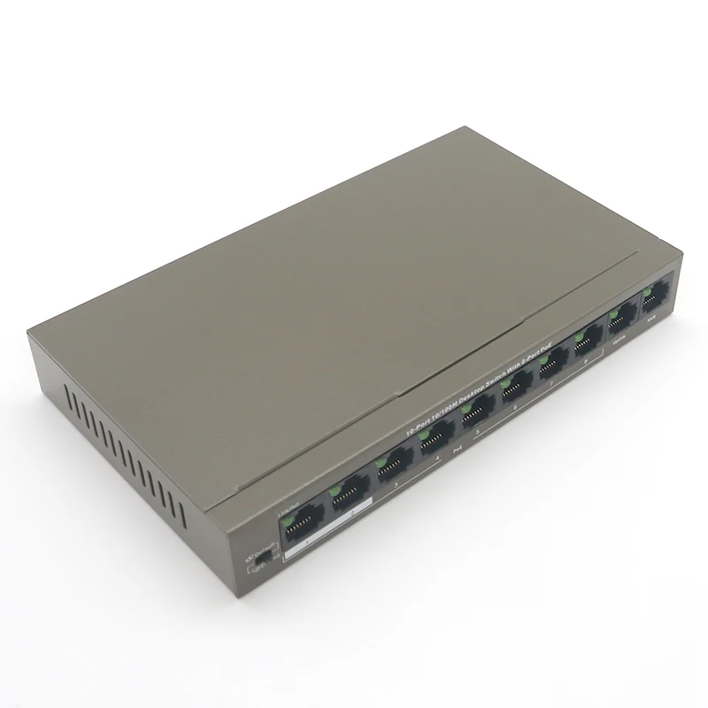 ФУР GLF1110P 8 63W Ethernet сетевой коммутатор Gigabit Порты и разъёмы 250 м дальнее расстояние