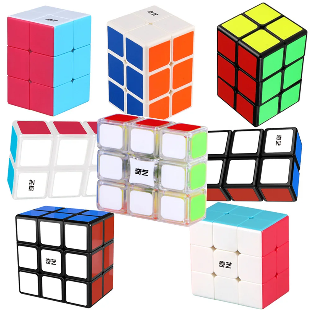 

QiYi 1x2 / 1x3 / 2x2 / 2x3 Cube High Speed Cube Puzzle Magic Professional Learning Educational Cubos Magicos Kid Toys