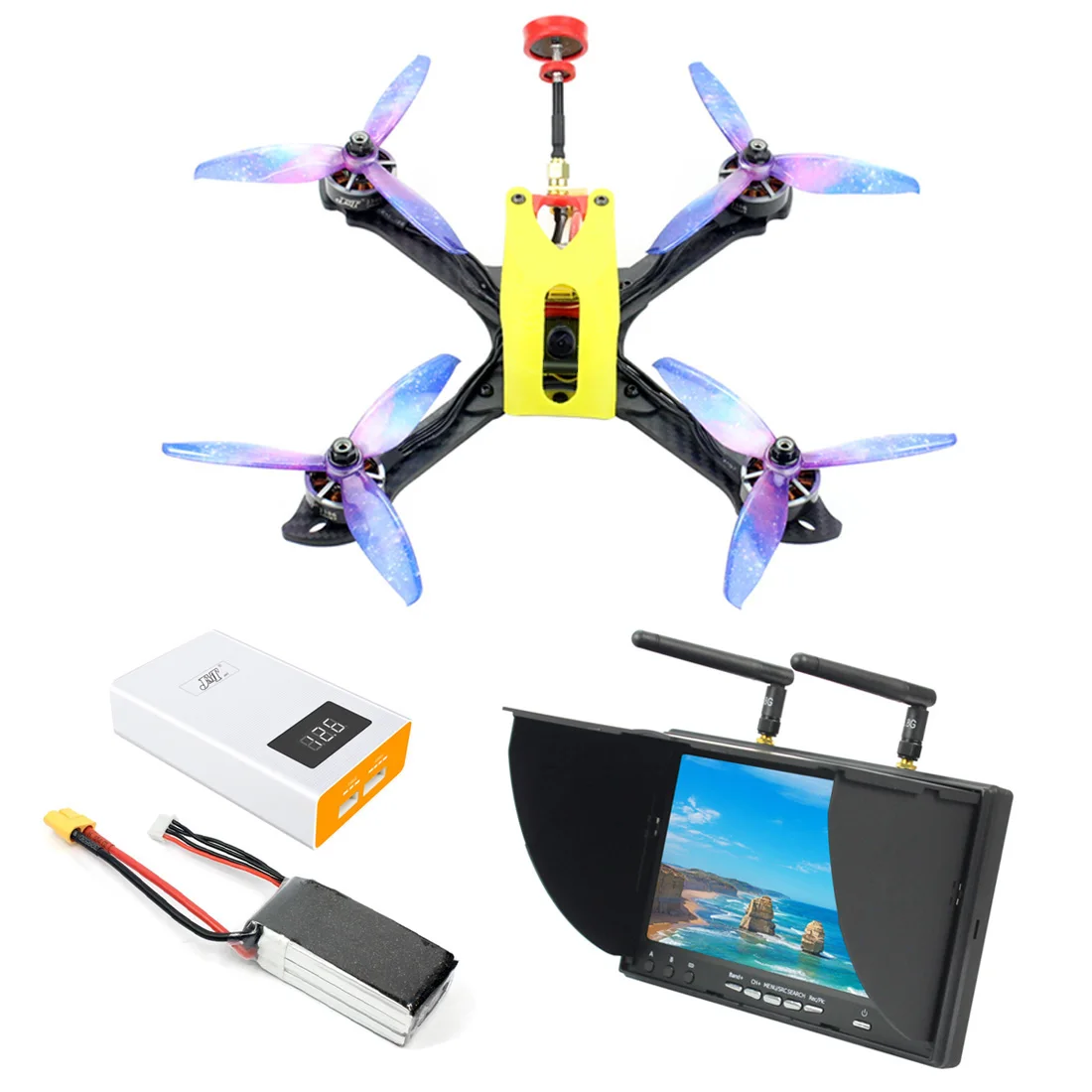 Owl215 колесная база 215 мм FPV гоночный DIY RC Квадрокоптер PNP BNF RTF с F4 контроллером